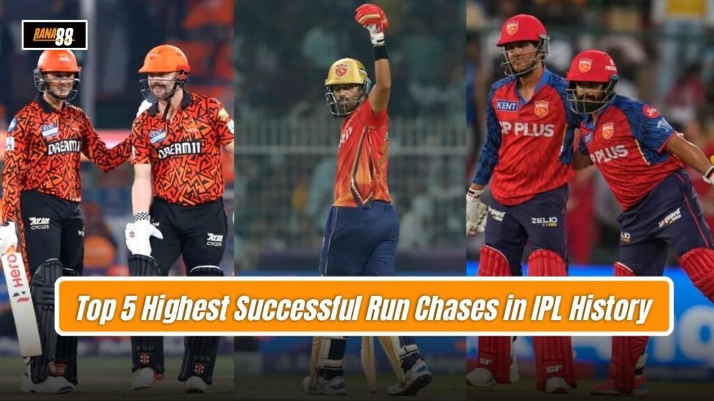 Highest Successful Run Chases in IPL